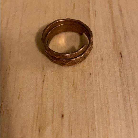 Copper adjustable ring - Picture 1 of 3